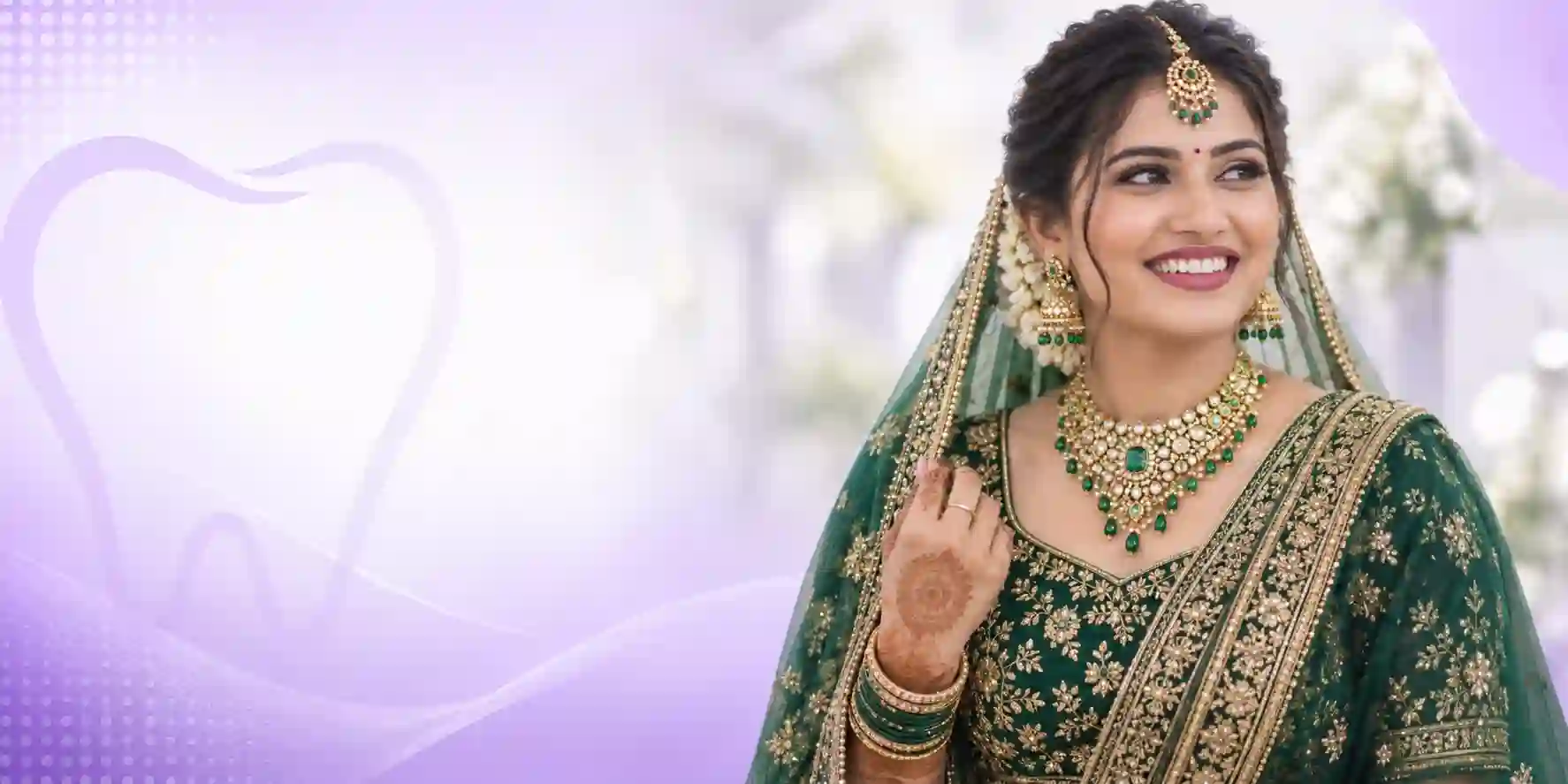 Bridal smile makeover at Radiant 32 Dental Clinic, Bhowanipore, Kolkata