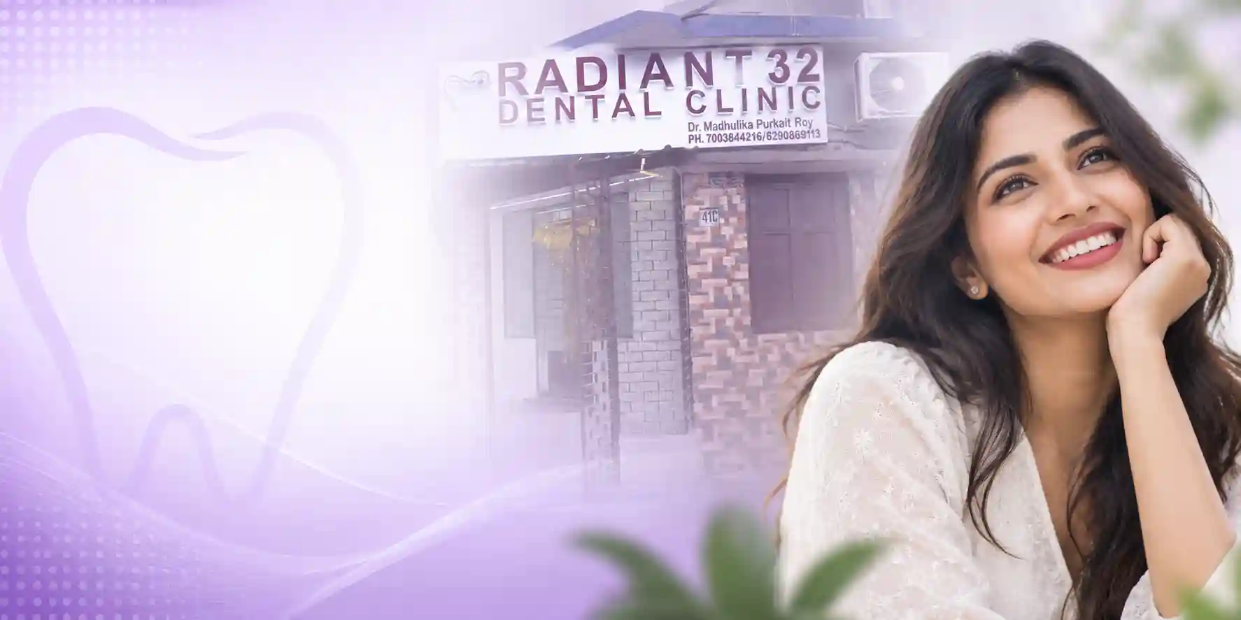 Cosmetic dentistry at Radiant 32 Dental Clinic, Bhowanipore, Kolkata