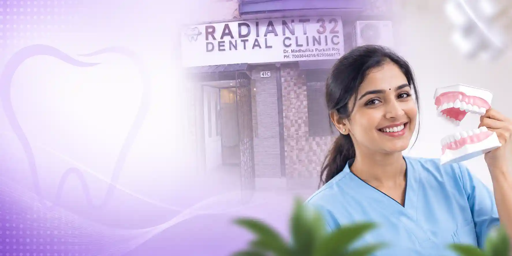 Tooth-supported full mouth rehabilitation at Radiant 32 Dental Clinic, Bhowanipore, Kolkata