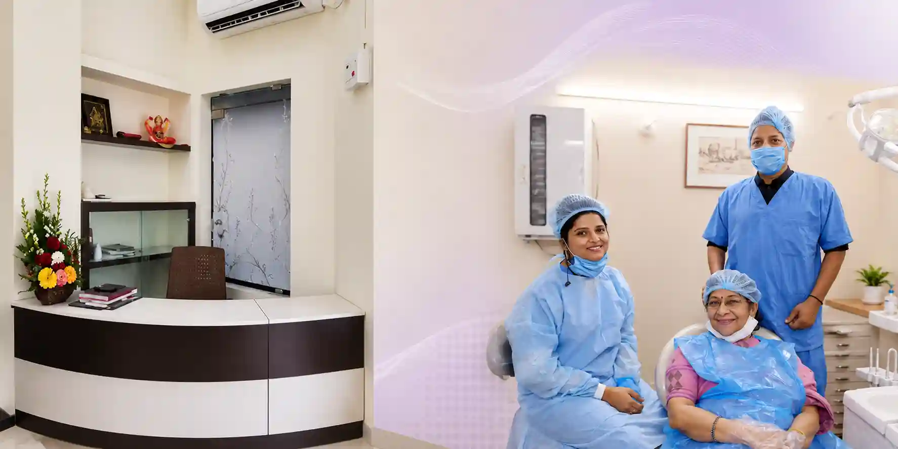 Inside Radiant 32 Dental Clinic, Bhowanipore, Kolkata