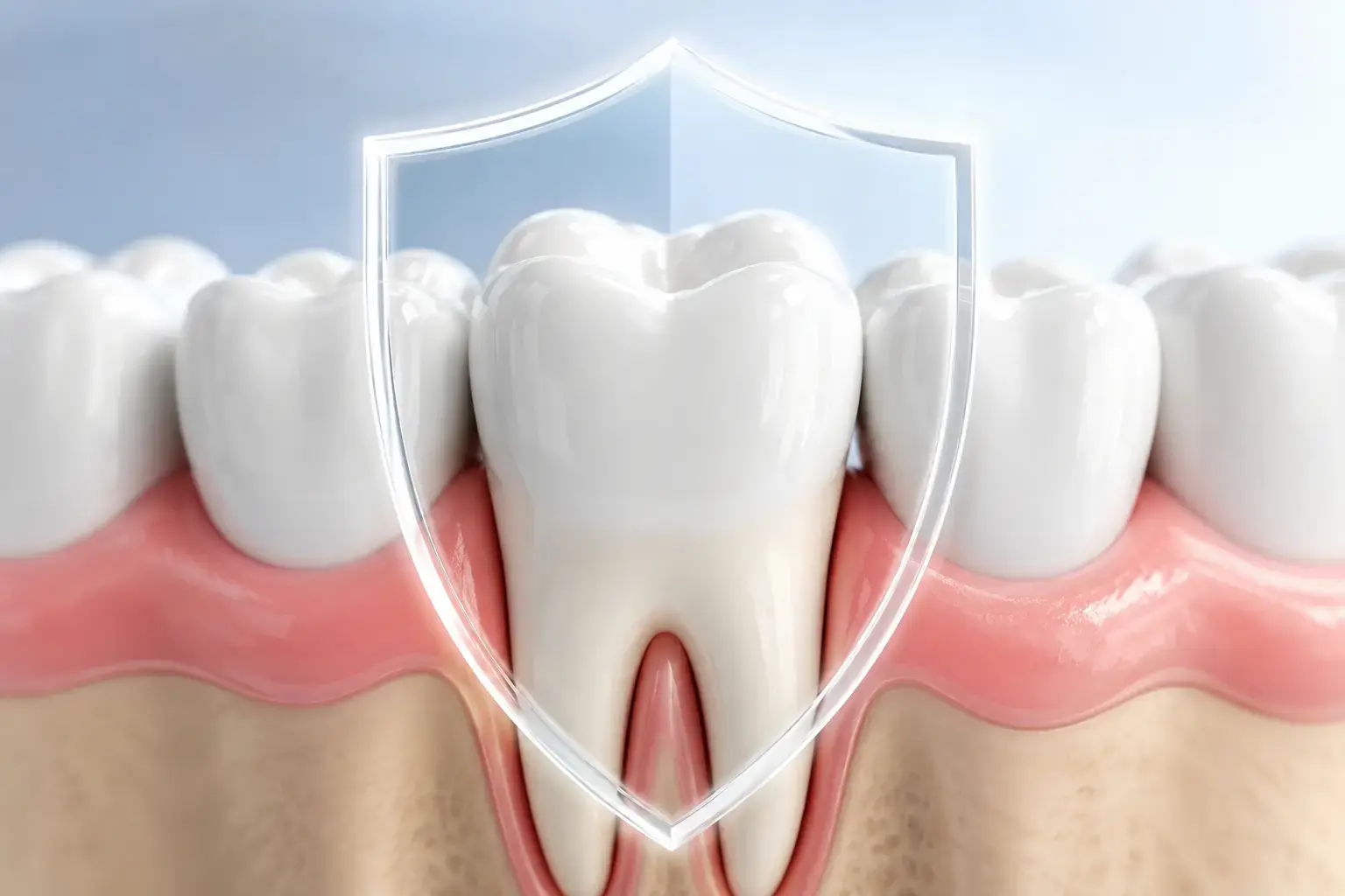 Root canal treatment protecting a natural tooth at Radiant 32, Bhowanipore